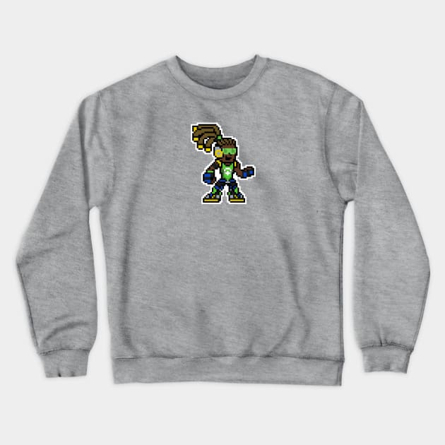 PixelWatch - Lucio Crewneck Sweatshirt by Javier Casillas